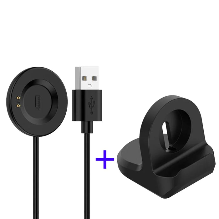 For iTouch Air 3 Silicone Display Holder Smartwatch Charger Set with Cable - 1