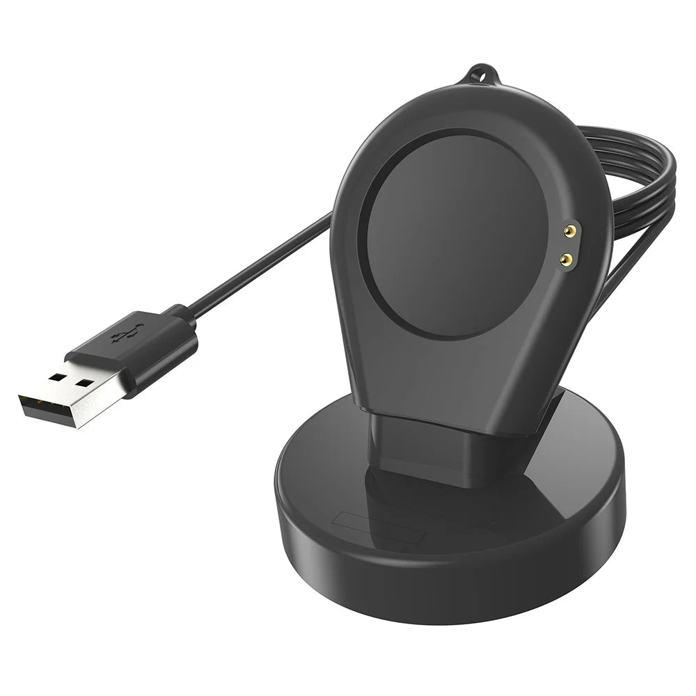 For Xiaomi Watch S3 / S2 46mm / S2 42mm / Watch 2 Pro Wireless Charger USB Charging Dock Station - Black - 3