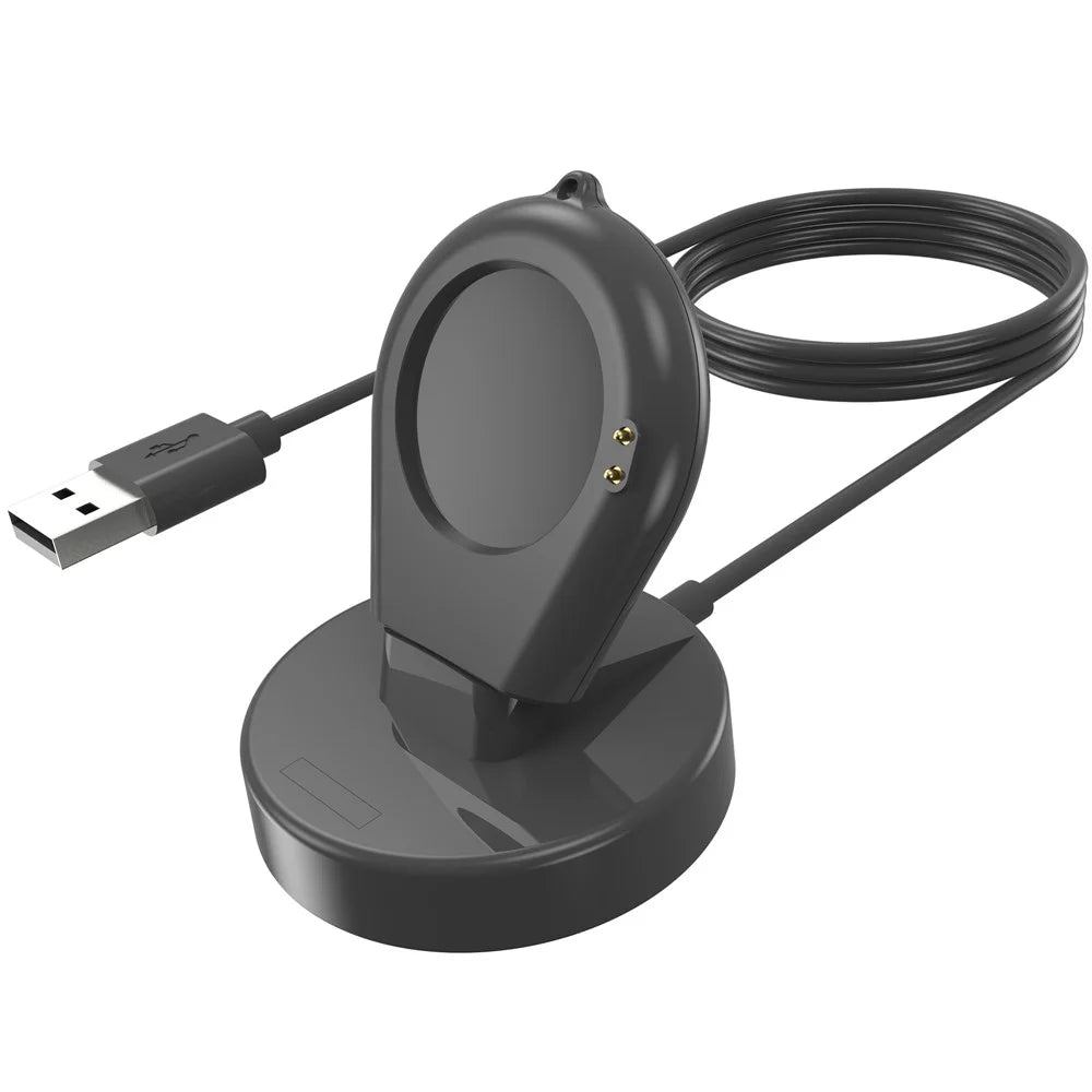 For Xiaomi Watch S3 / S2 46mm / S2 42mm / Watch 2 Pro Wireless Charger USB Charging Dock Station - Black - 4