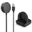 For Realme Watch RMA161 Cable Charging Pad Smartwatch Charger with Silicone Display Holder - 1