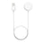 For Xiaomi Haylou Watch R8 Wireless Charger Smartwatch Charging Pad with USB Cable - 6