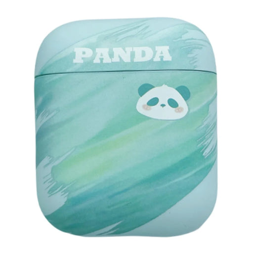 For Apple AirPods with Charging Case (2016) / (2019)  /  AirPods with Wireless Charging Case (2019) PC Case Cartoon Panda Pattern Printing Cover - 1