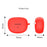 For Bose Ultra Open Earbuds Silicone Cover Bluetooth-compatible Earphones Dust Proof Sleeve - Red - 3