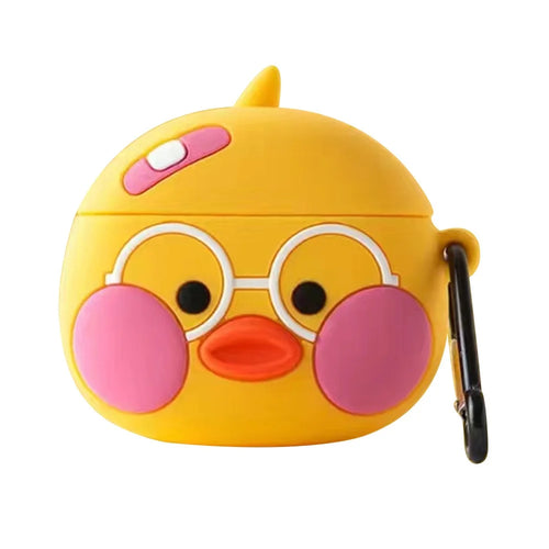 No.1 For Xiaomi Redmi Buds 3 Lite Youth Edition Soft Silicone Case Earphone Protective Cover Cute Cartoon Design - Hyaluronic Acid Duck - 1