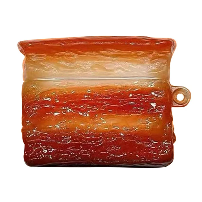 No.4 For Xiaomi Redmi Buds 3 Lite Youth Case Silicone Earphone Protector Funny Shape Design - Pork Belly - 1