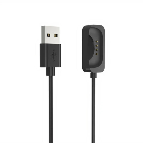 Magnetic Smart Watch Charger for Oppo Watch X 100cm Replacement Magnetic Watch USB Charging Cord - Black - 1