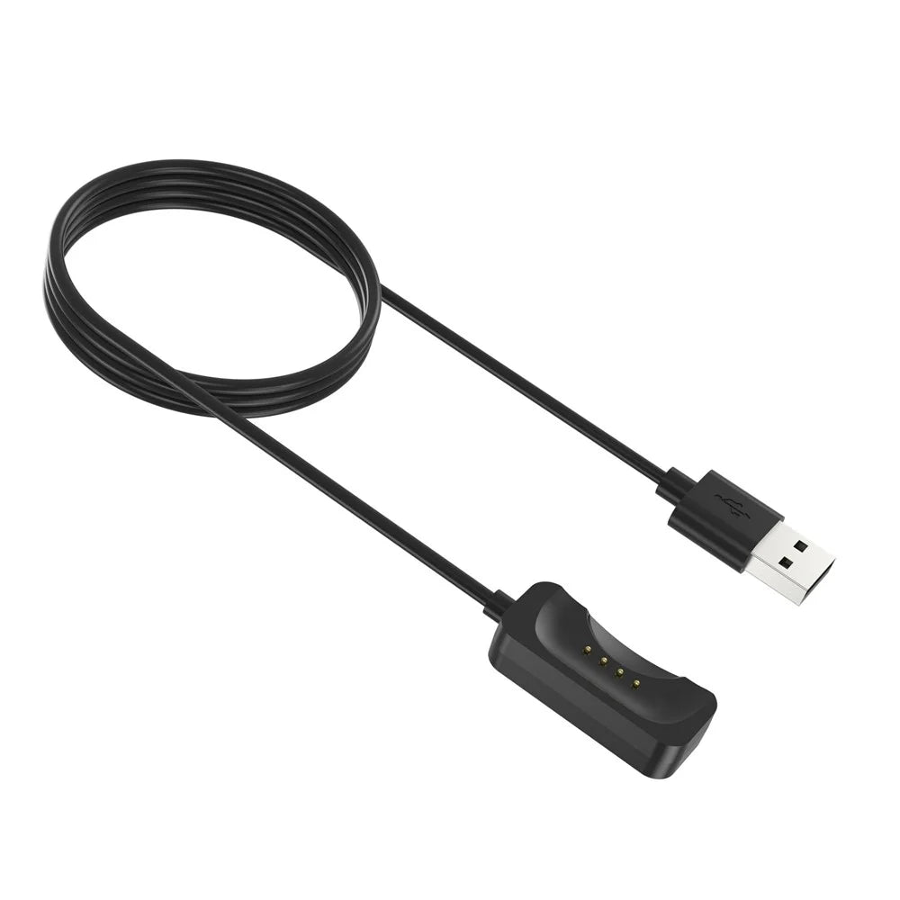 Magnetic Smart Watch Charger for Oppo Watch X 100cm Replacement Magnetic Watch USB Charging Cord - Black - 3