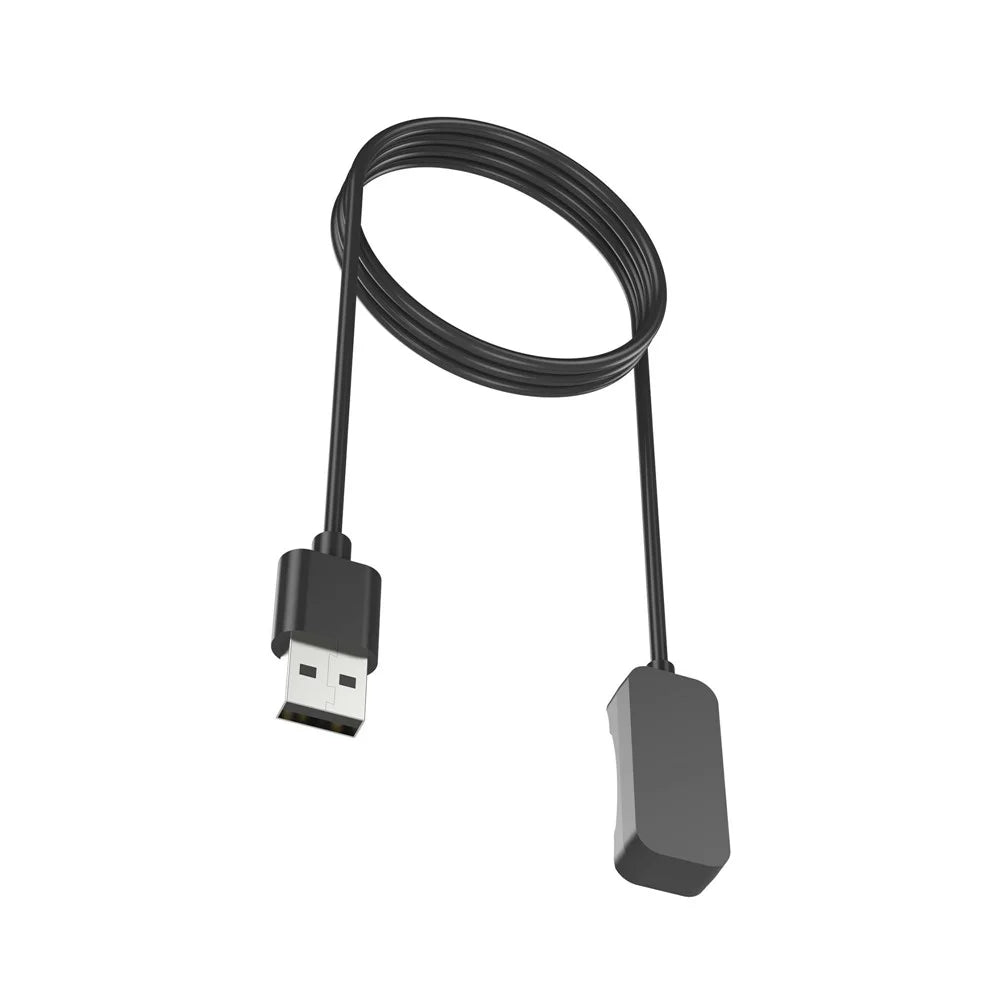 Magnetic Smart Watch Charger for Oppo Watch X 100cm Replacement Magnetic Watch USB Charging Cord - Black - 4