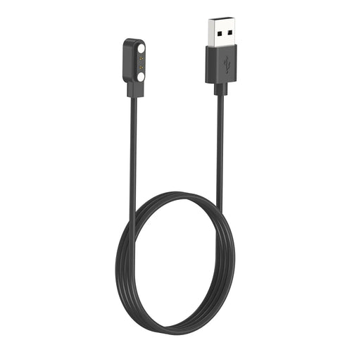 Watch Charger for Zeblaze GTR 3 Pro 100cm Replacement Magnetic Watch Charging Cable - Black - 1