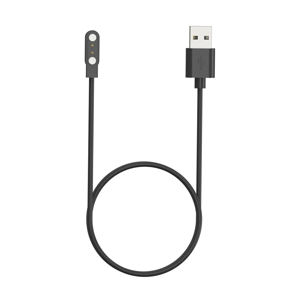 Watch Charger for Zeblaze GTR 3 Pro 100cm Replacement Magnetic Watch Charging Cable - Black - 3