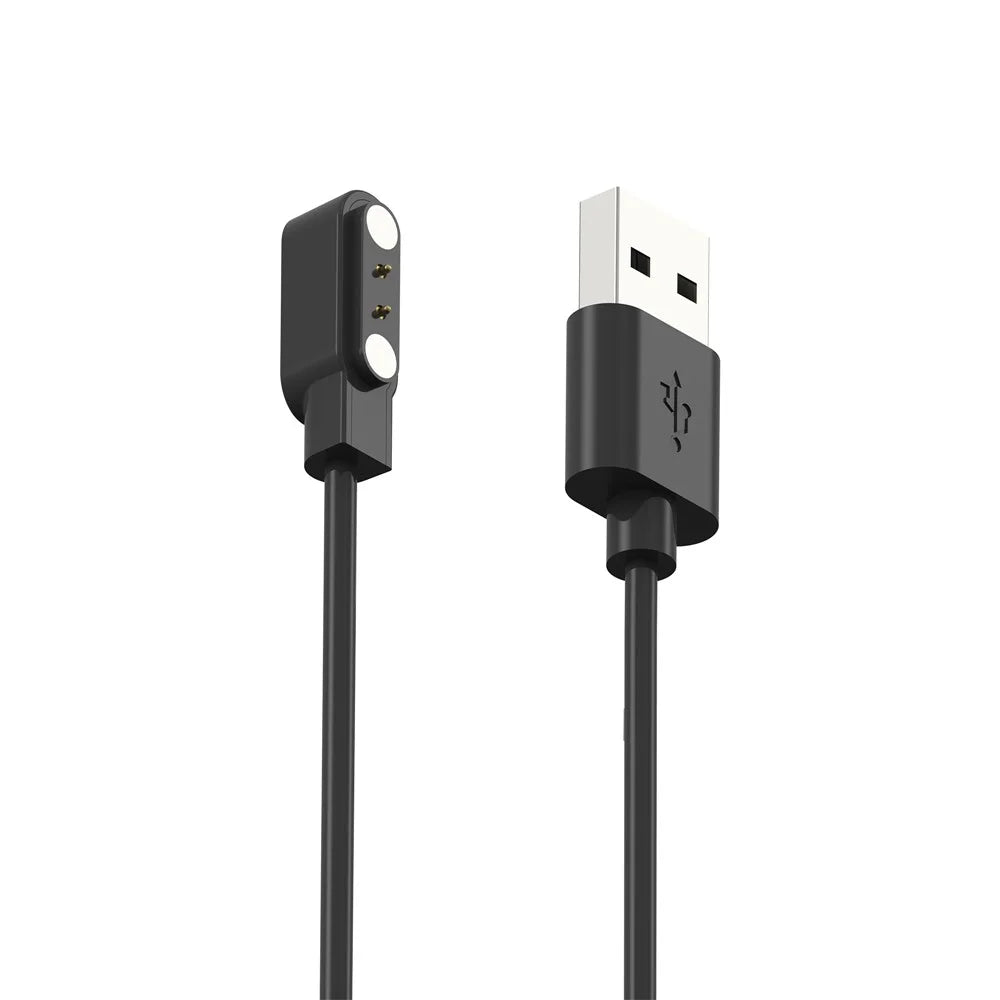 Watch Charger for Zeblaze GTR 3 Pro 100cm Replacement Magnetic Watch Charging Cable - Black - 5