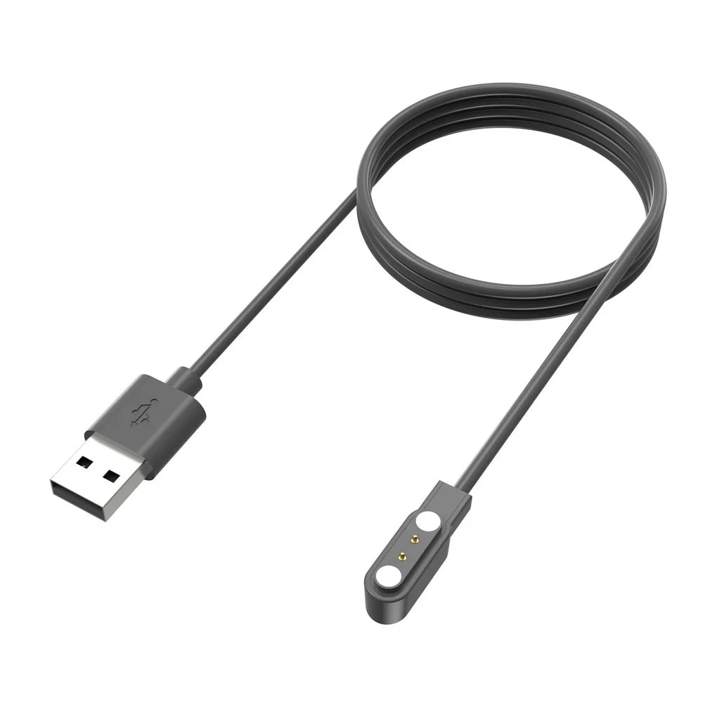 Watch Charger for Zeblaze GTR 3 Pro 100cm Replacement Magnetic Watch Charging Cable - Black - 7