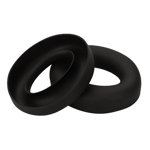1 Pair For SoundPEATS Space Headset Cushion Protective Cover Earpad Silicone Case - Black - 1