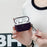 For Apple AirPods Pro 2 Bluetooth-compatible Earphone Protective Cover Suede Texture TPU Case with Metal Buckle - Grey - 2