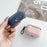 For Apple AirPods Pro 2 Bluetooth-compatible Earphone Protective Cover Suede Texture TPU Case with Metal Buckle - Grey - 3