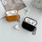 For Apple AirPods Pro 2 Bluetooth-compatible Earphone Protective Cover Suede Texture TPU Case with Metal Buckle - Grey - 5