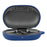 For Honor TiinLab Case Anti-Lost Shockproof Headset Silicone Cover with Buckle - Dark Blue - 2