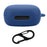 For Soundcore C30i Charging Case Cover Bluetooth-compatible Earbuds Silicone Case with Buckle - Dark Blue - 1