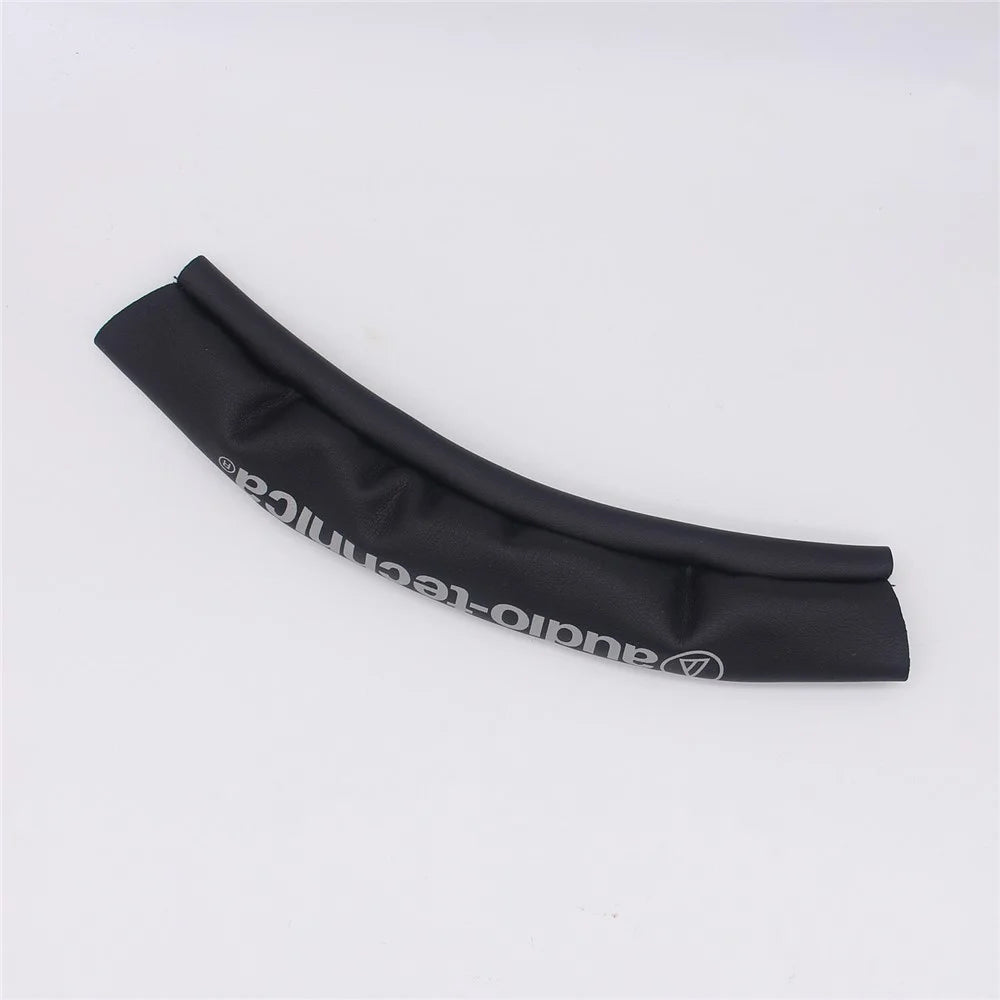 JZF-448 For Audio-technica ATH-M20X / ATH-M30 / ATH-M40 / ATH-M50X Headphone Head Beam Cover Headband Protective Sleeve - Black - 2