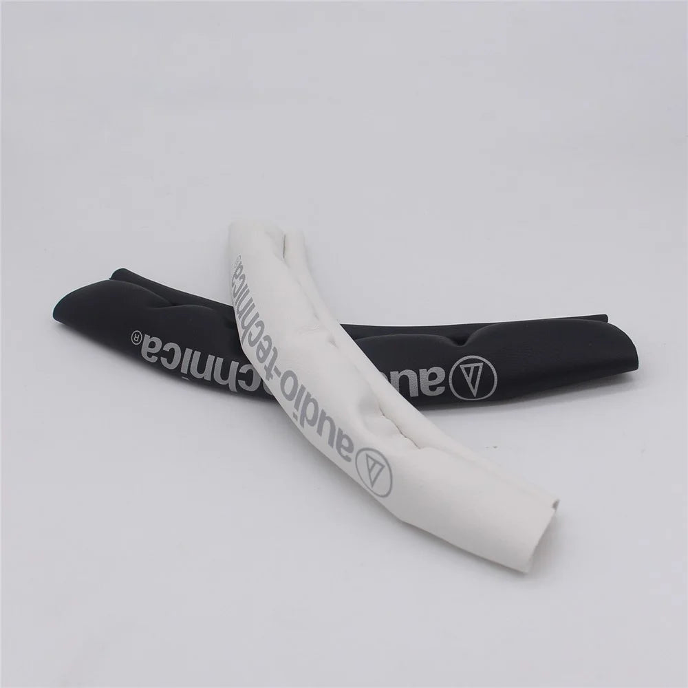 JZF-448 For Audio-technica ATH-M20X / ATH-M30 / ATH-M40 / ATH-M50X Headphone Head Beam Cover Headband Protective Sleeve - Black - 6