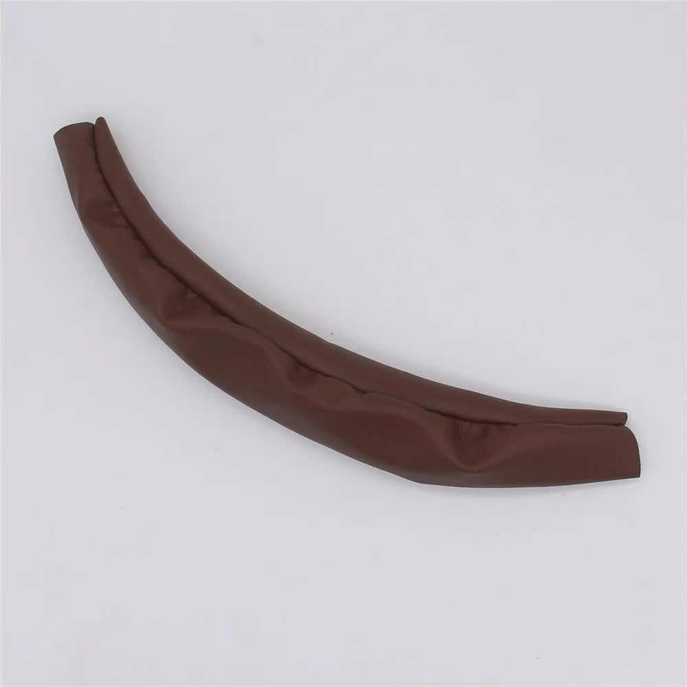 JZF-449 For Corsair Virtuoso RGB Wireless SE Headphone Head Beam Cover Protein Leather Headband Sleeve - Brown - 2