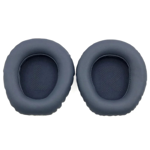 JZF-426 1 Pair Headset Ear Cushions for JBL Quantum 100 Soft Protein Leather Ear Pads - Navy Blue - 1