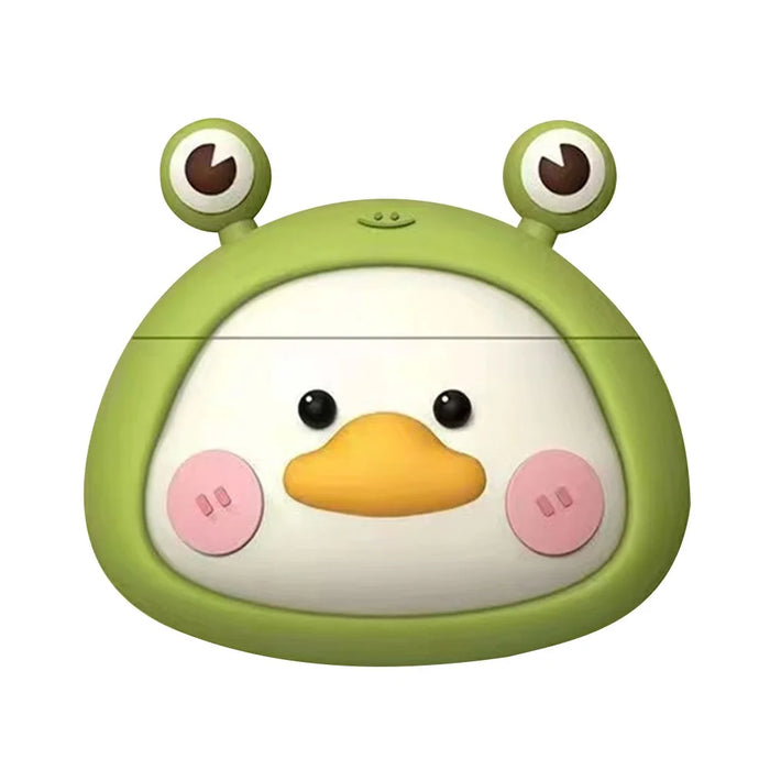 No.3 Anti-Scratch Case for Huawei FreeBuds 4i Dustproof Silicone Earphone Cover Sleeve - Duck - 1