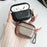 For Apple AirPods Pro Split Texture Leather Earphone Case Headset Charging Bin Sleeve - Black - 2