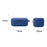 For Oppo Enco Buds2 Pro Case Soft Silicone Anti-Lost Earphone Protective Cover with Buckle - Dark Blue - 4