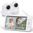 BONOCH BBM05 7 inch Screen Video Baby Monitor with 2PCS 720P Camera, Two-Way Talk - EU Plug - 1