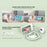 BONOCH BBM03 7 inch Screen Video Baby Monitor with 720P Camera, Two-Way Talk - EU Plug - 2