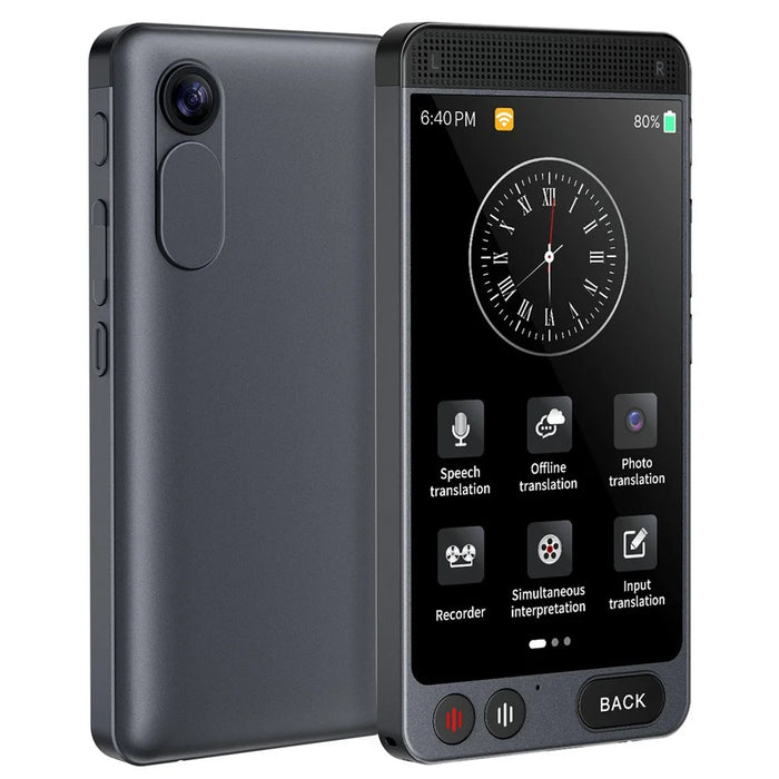 D21 142 Languages 4.0 Inch Smart Translator Portable Offline Translator Voice Interpreter - 1
