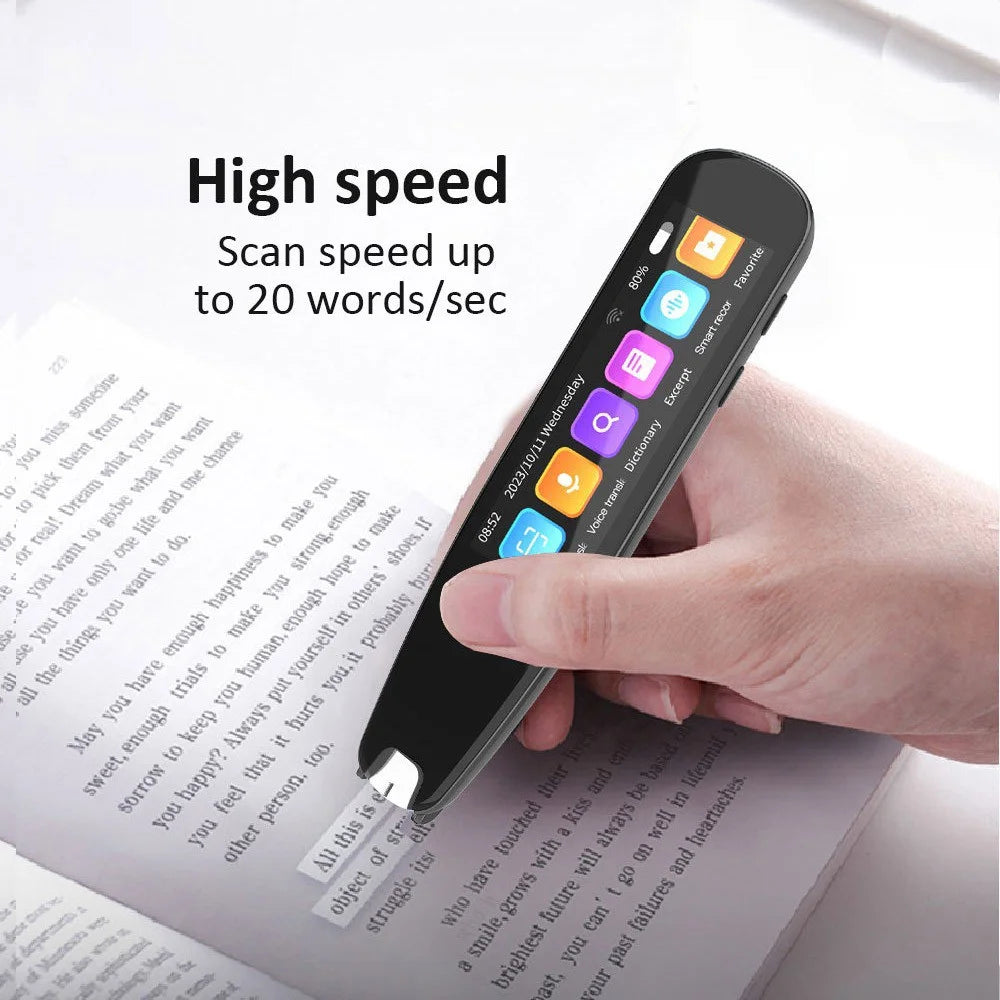 S6 Pro Offline Translation Pen Scanner Photo Translator 12 Languages Translator Device - 2