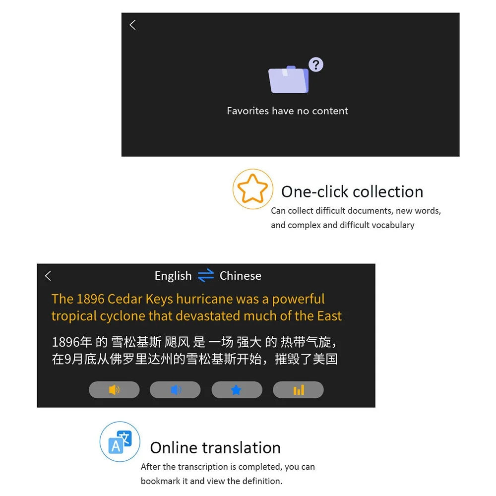 S6 Pro Offline Translation Pen Scanner Photo Translator 12 Languages Translator Device - 6