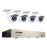 ZOSI 3K Lite 8CH Security Camera System, No HDD H.265+ 5MP Video DVR Recorder with 4X HD 1920TVL 1080P - White  /  US Plug - 1