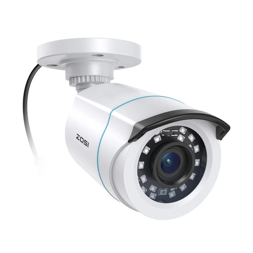 ZOSI 3K Lite 8CH Security Camera System, No HDD H.265+ 5MP Video DVR Recorder with 4X HD 1920TVL 1080P - White  /  US Plug - 2