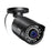 ZOSI 2MP 1080P HD-TVI CCTV Night Vision Home Security Camera, Compatible with Zosi 3K Lite Analog DVR - Black / US Plug - 1