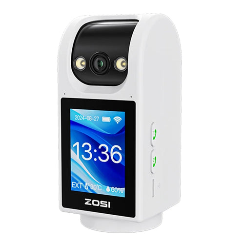 ZOSI 2.8 Inch Large Screen WiFi HD Smart Indoor Monitor Camera Two Way Audio Night Vision Security Camera - US Plug - 1