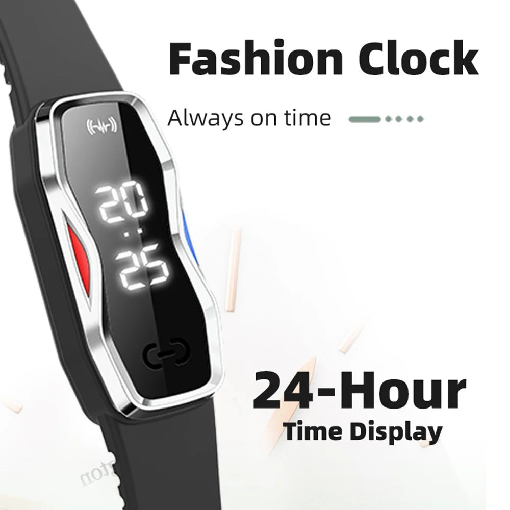 DIROSE F1 Pro Rechargeable Electronic Wristband Ultrasonic Mosquito Repellent Bracelet with Battery Display - White - 6