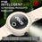 DIROSE F2 Touch Screen Electronic Smart Wristband Ultrasonic Mosquito Repellent Bracelet with Flashlight - Sky Blue - 5