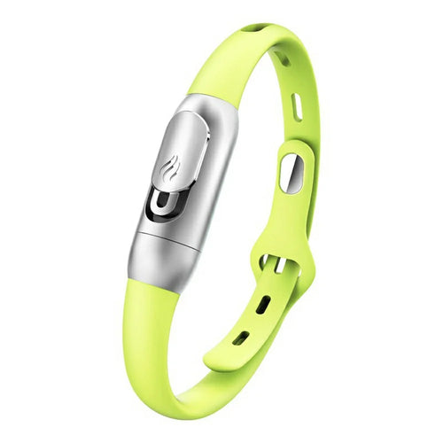 DIROSE F5 Essential Oil Mosquito Repellent Bracelet Insect Protection Silicone Wristband - Green - 1