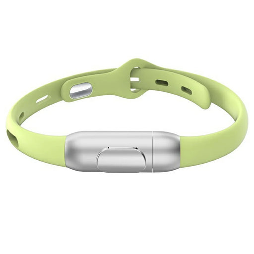 DIROSE F5 Essential Oil Mosquito Repellent Bracelet Insect Protection Silicone Wristband - Green - 2
