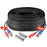 ZOSI 100 Feet 2 in 1 Video Power Cable BNC Extension Cord for Security Camera Systems - 1