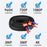 ZOSI 100 Feet 2 in 1 Video Power Cable BNC Extension Cord for Security Camera Systems - 2