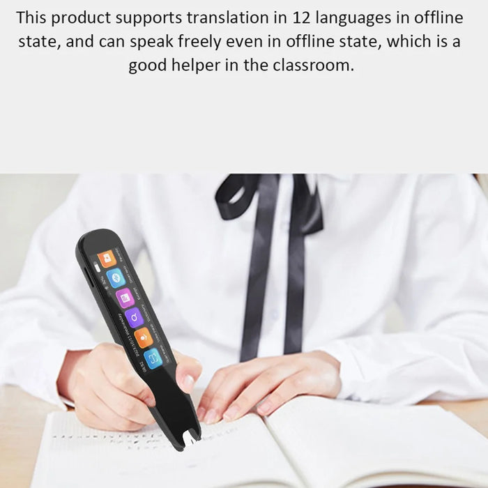 S6PRO 1+8GB Memory 2.99 Inch Large Screen WiFi Scanning Translation Pen for Travel Business Education - 6