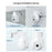 ZOSI 4Pcs 360 Degree PTZ 1080P Home Security Camera with 8CH DVR Built In 1TB HDD Human Vehicle Detection - UK Plug - 7