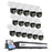 ZOSI C296 16Pcs 5MP 3K Outdoor Auto Tracking PoE Cameras 5x Digital Zoom 16CH 8MP NVR with 4TB HDD - US Plug - 1