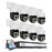 ZOSI C296 8Pcs 8MP 4K Outdoor Auto Tracking AI Human Vehicle Detection PT PoE Cameras + 16CH NVR with 4TB HDD - AU Plug - 1