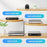 ZOSI 8Pcs Human Detection 100ft Night Vision 4MP Weatherproof PoE IP Security Cameras + 16CH 4K NVR with 4TB HDD - Black / UK Plug - 5