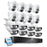 ZOSI 16Pcs AI Human Vehicle Detection Two-Way Audio Night Vision 8MP 4K PoE Outdoor Indoor Cameras + 32CH NVR with 4TB HDD - UK Plug - 1